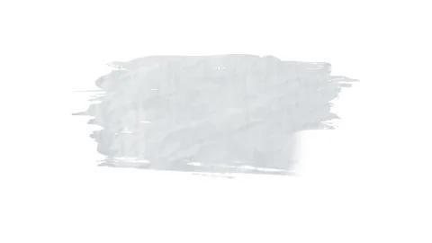 Paint brush strokes of silver on a white background. Hand drawn brush stroke. Stock Footage 150761723
