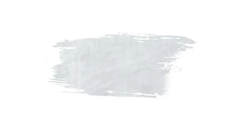 Paint brush strokes of silver on a white background. Hand drawn brush stroke. Stockbeeldmateriaal 150761789