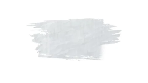 Paint brush strokes of silver on a white background. Hand drawn brush stroke. Vídeos de archivo 150761834