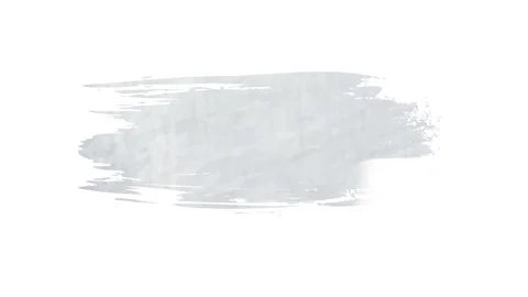 Paint brush strokes of silver on a white background. Hand drawn brush stroke. Видео 150762414