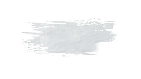 Paint brush strokes of silver on a white background. Hand drawn brush stroke. Video stock 150762512