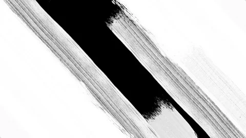 Paint Brush Strokes Transition Stock Footage 107874453