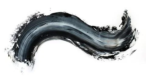 Paint brush texture background Stock Illustration