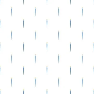 Paint brush tool seamless repeating pattern background Illustrazione stock