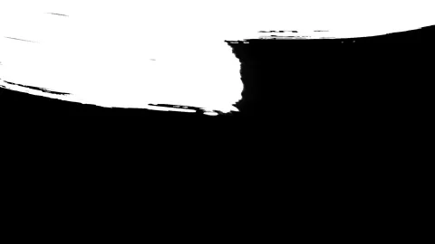 Paint Brush Transition Reveal for up to down Stock Footage 141244175