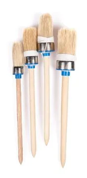 Paint brushes Stock Photos
