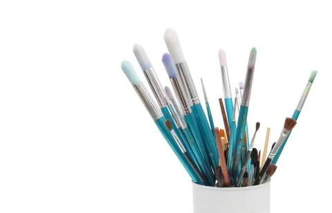Paint brushes Stock Photos