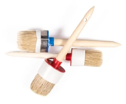 Paint brushes Stock Photos