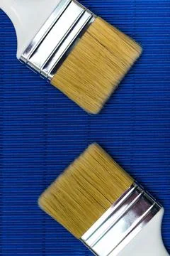 Paint brushes Stock Photos