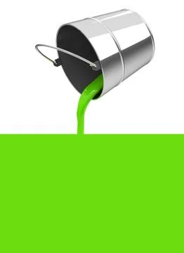 Paint bucket Stock Illustration