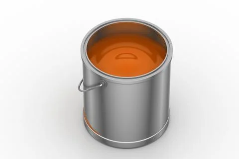 Paint bucket Free Stock Illustration