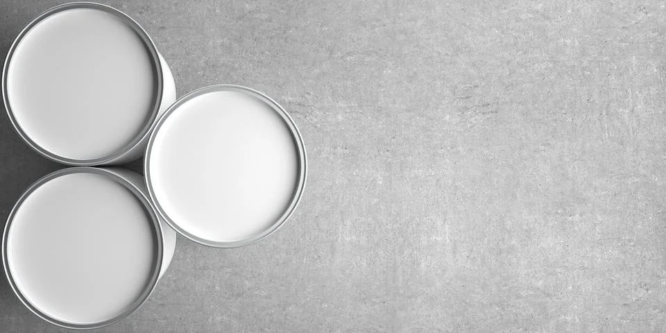 Paint Buckets Stock Illustration