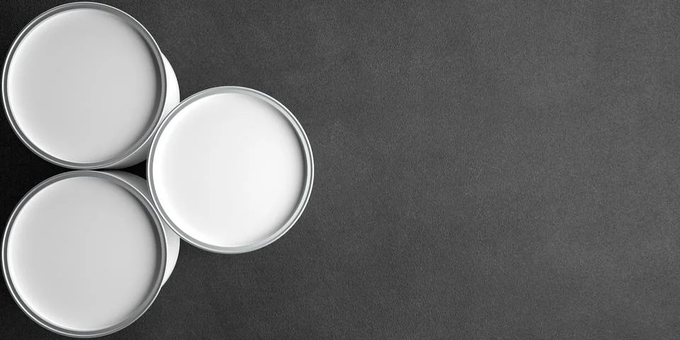 Paint Buckets Illustrazione stock