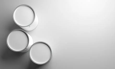 Paint Buckets Stock Illustration