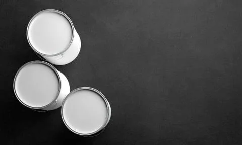 Paint Buckets Stock Illustration