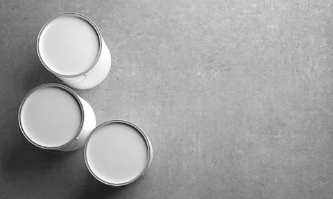 Paint Buckets Stock Illustration