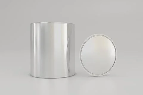 Paint Buckets Mockup 10 C Stock Illustration