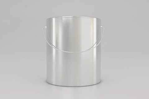 Paint Buckets Mockup 12 A Stock Illustration