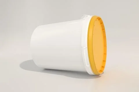 Paint Buckets Mockup 24 A Stock Illustration