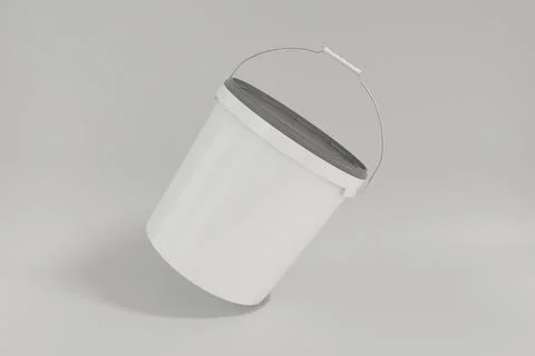 Paint Buckets Mockup 26 C Stock Illustration