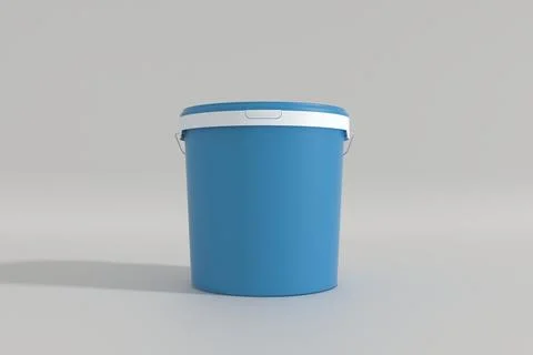 Paint Buckets Mockup 29 A Stock Illustration