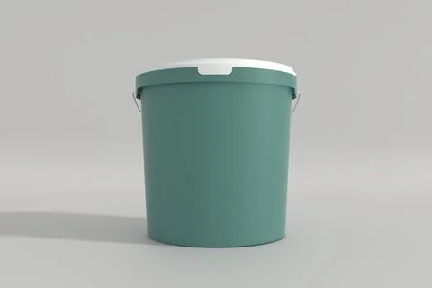 Paint Buckets Mockup 30 A Stock Illustration