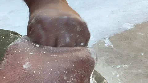 Paint of building from outside Stock Footage 322935272