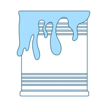 Paint Can Icon Stock Illustration