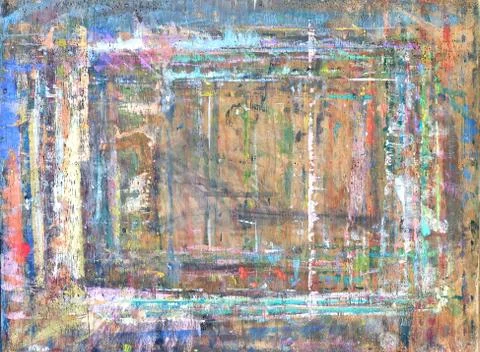 Paint on canvas Stock Photos