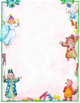 Paint certification for children イラスト素材