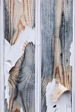 Paint chipping off Foto stock