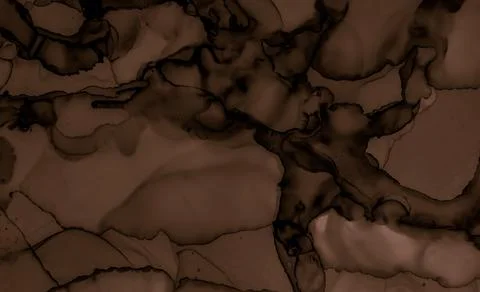 Paint Chocolate Texture. Dark Coffee Background. Illustrazione stock