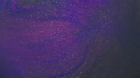 Paint circle spatter fluid blend glitter flow art Stock Footage 340631006