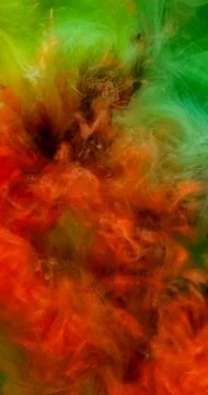 Paint cloud ink drop splash smoke cloud art water Stock Illustration