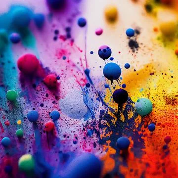 Paint color design background イラスト素材