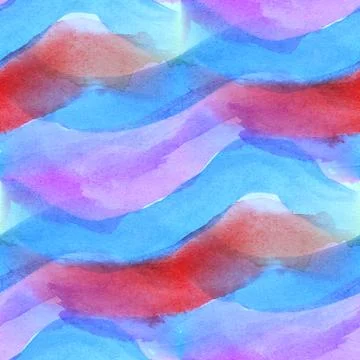Paint colorful red, blue pattern water texture abstract color se Stock Illustration