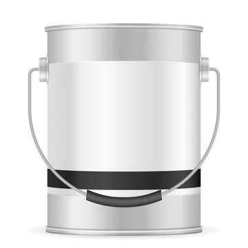 Paint container Stock Illustration
