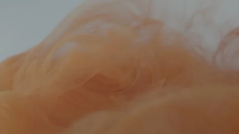 Paint dissolves in water slow mo Stock Footage 171666177