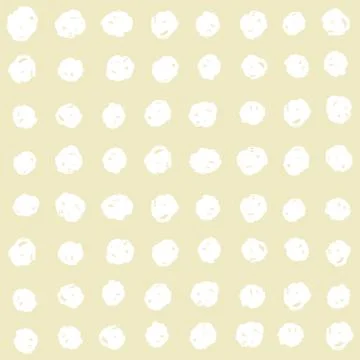 Paint dots seamless pattern. Stock Illustration