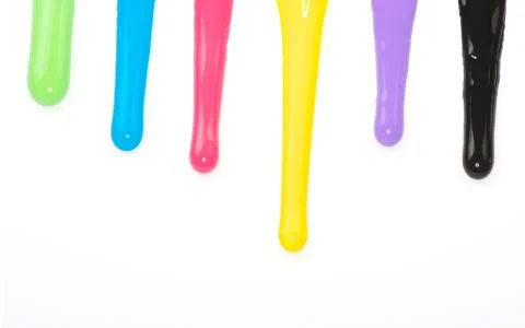 Paint dripping Stock Photos