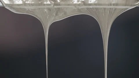 Paint Dripping Smoothly Stock Footage 126902610