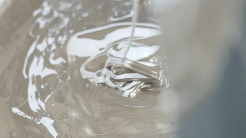 Paint Dripping Smoothly Stock Footage 126903048