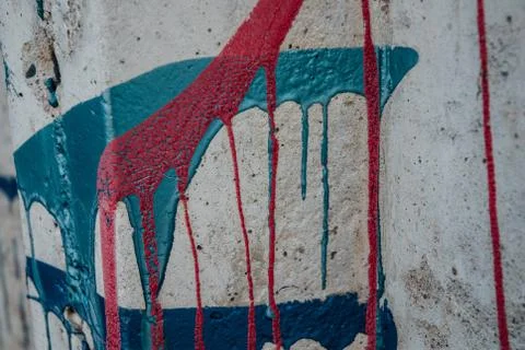Paint Drips Stock Photos