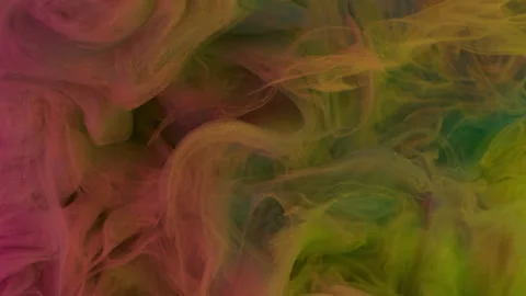 Paint drop fume blend glitter splash texture cloud Stock Footage 339782196