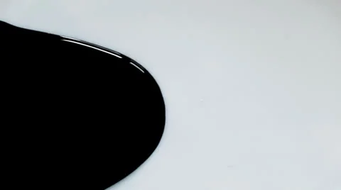 Paint drop isolated 02 Video stock 24403786