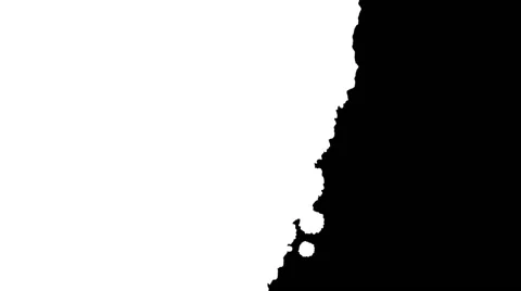 Paint Drop Screen Transition 18 Stock Footage