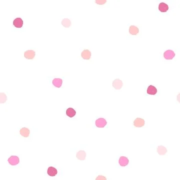 Paint drops seamless pattern. Stock Illustration