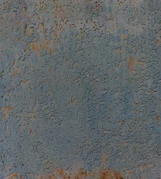 Paint flake background. old painted rusty multilayer surface Stock Photos