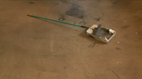 Paint floor timelapse Stock-Footage 292334