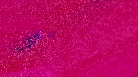 Paint fluid background red pink shimmering stream Stock Footage 280927299
